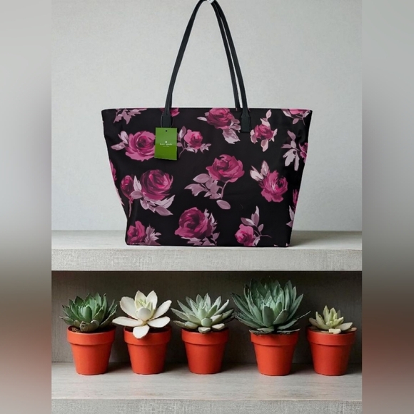 Kate Spade Margareta Blake Avenue Rose Symphony Tote Shoulder Bag (NWT) - Picture 10 of 14